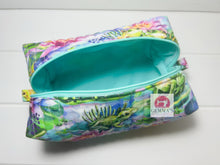 Load image into Gallery viewer, Floral Frog Quilted Pouch