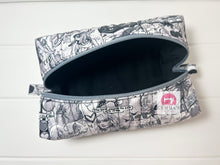 Load image into Gallery viewer, Black and White Swiftie Quilted Pouch