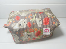 Load image into Gallery viewer, Brown Koala Quilted Pouch
