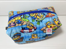 Load image into Gallery viewer, Yellow Alien Quilted Pouch
