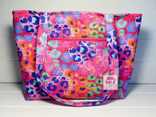 Load image into Gallery viewer, Hot Pink Leopard Print Tote Bag