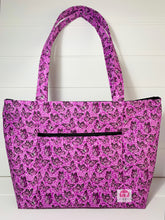Load image into Gallery viewer, Purple Butterfly Tote Bag