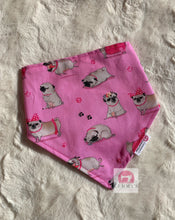 Load image into Gallery viewer, Pug Small Pet Bandanna