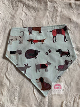Load image into Gallery viewer, Cream Mix Medium Pet Bandanna