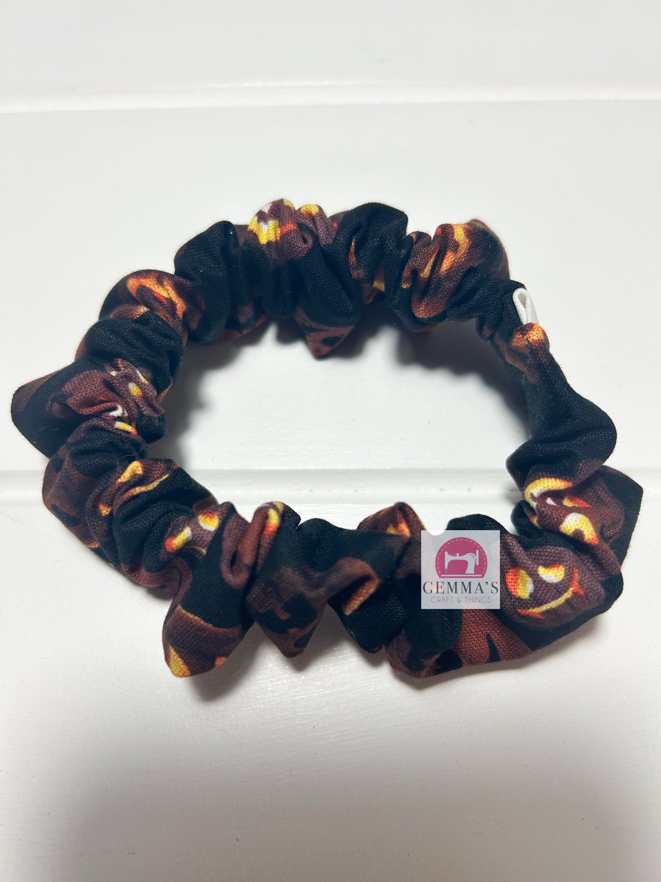 Evil Pumpkin Scrunchie