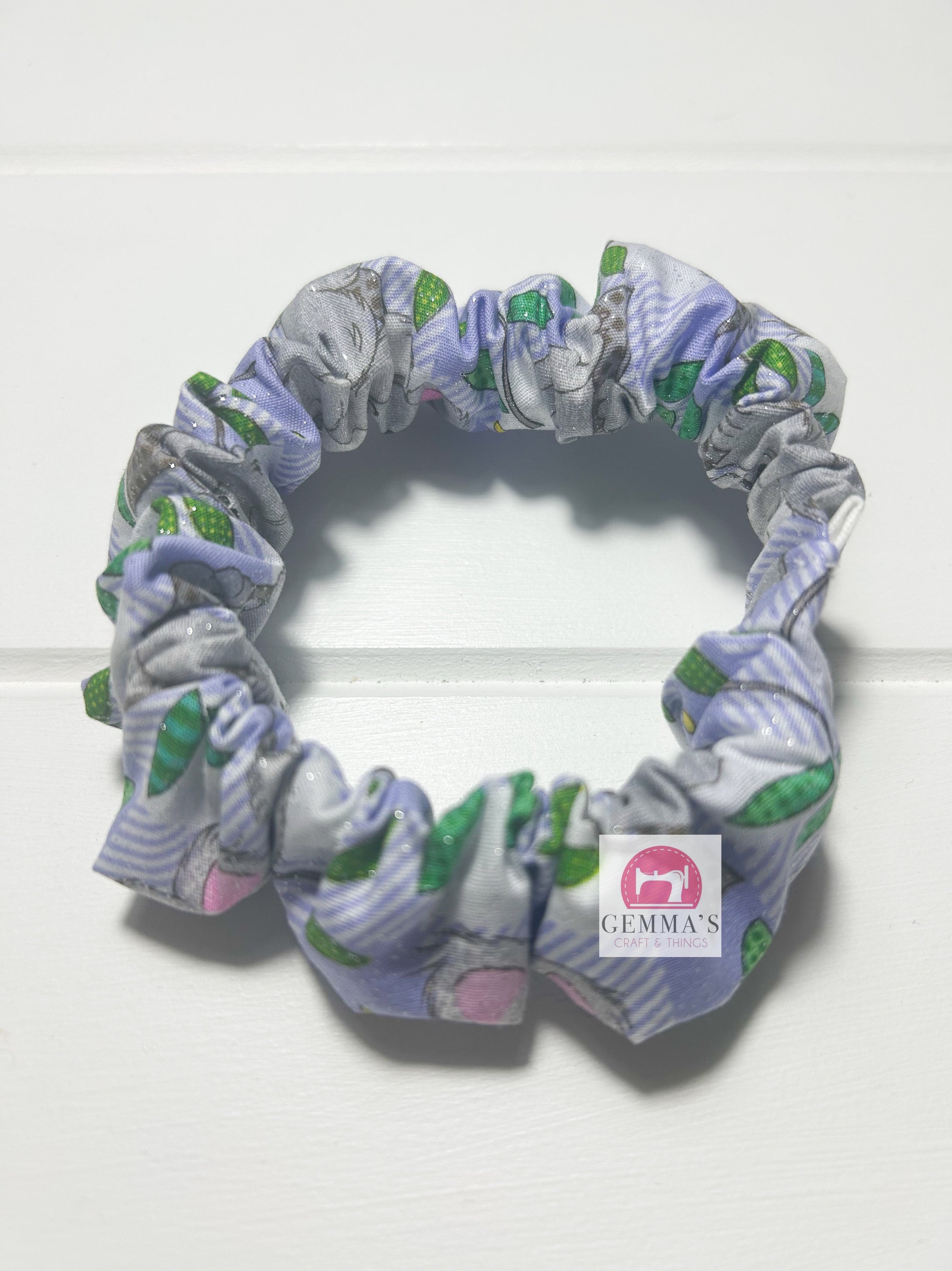 Glitter Koala Scrunchie
