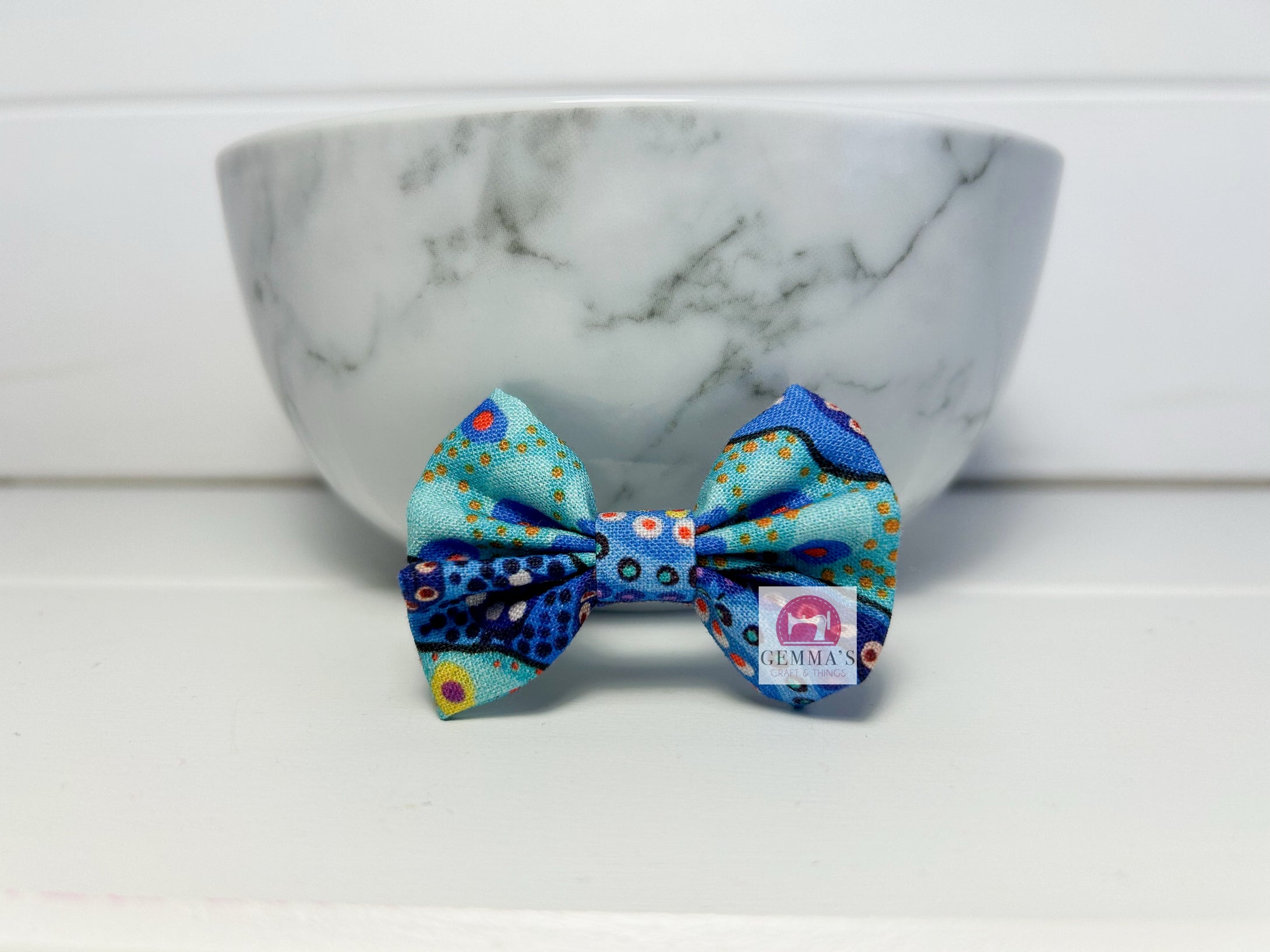 Blue Aboriginal Small Bow