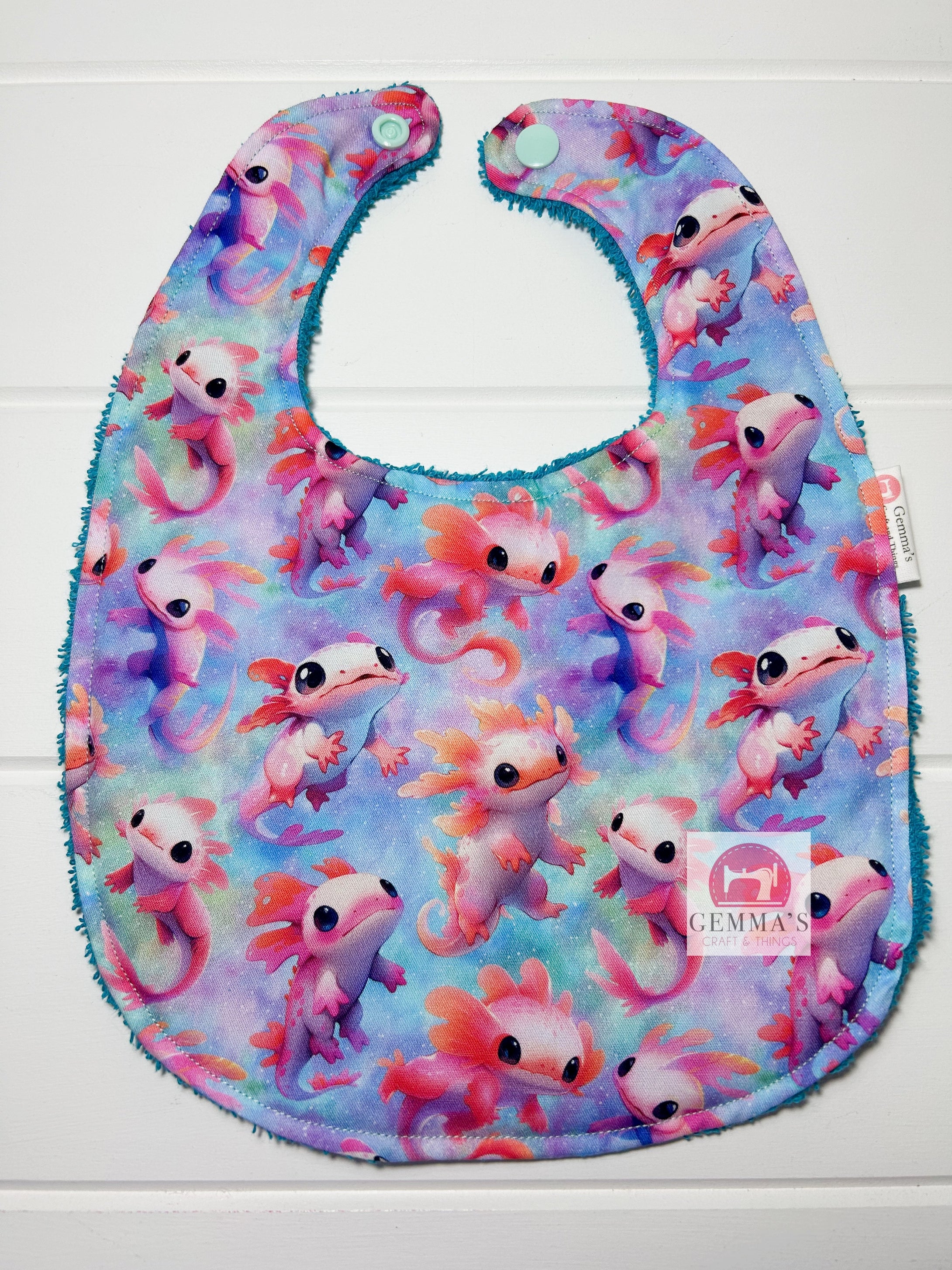 Axolotl Feeding Bib