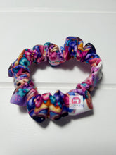 Load image into Gallery viewer, Floral Giraffe Mini Scrunchie

