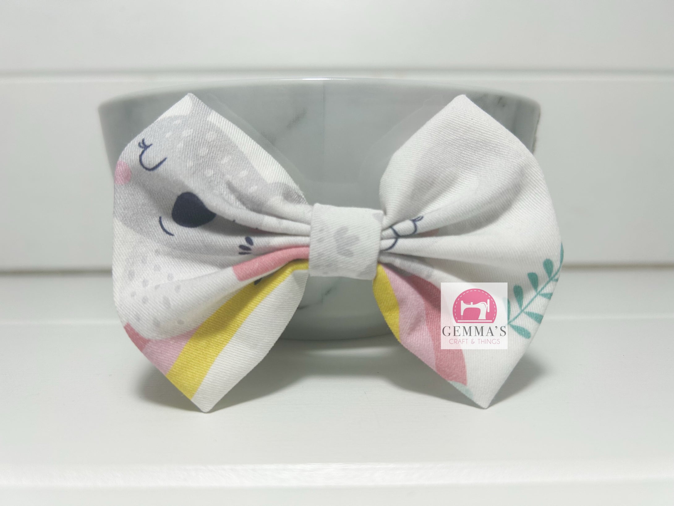 Sleeping Koala Large Bow