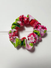 Load image into Gallery viewer, Pink Strawberry Mini Scrunchies

