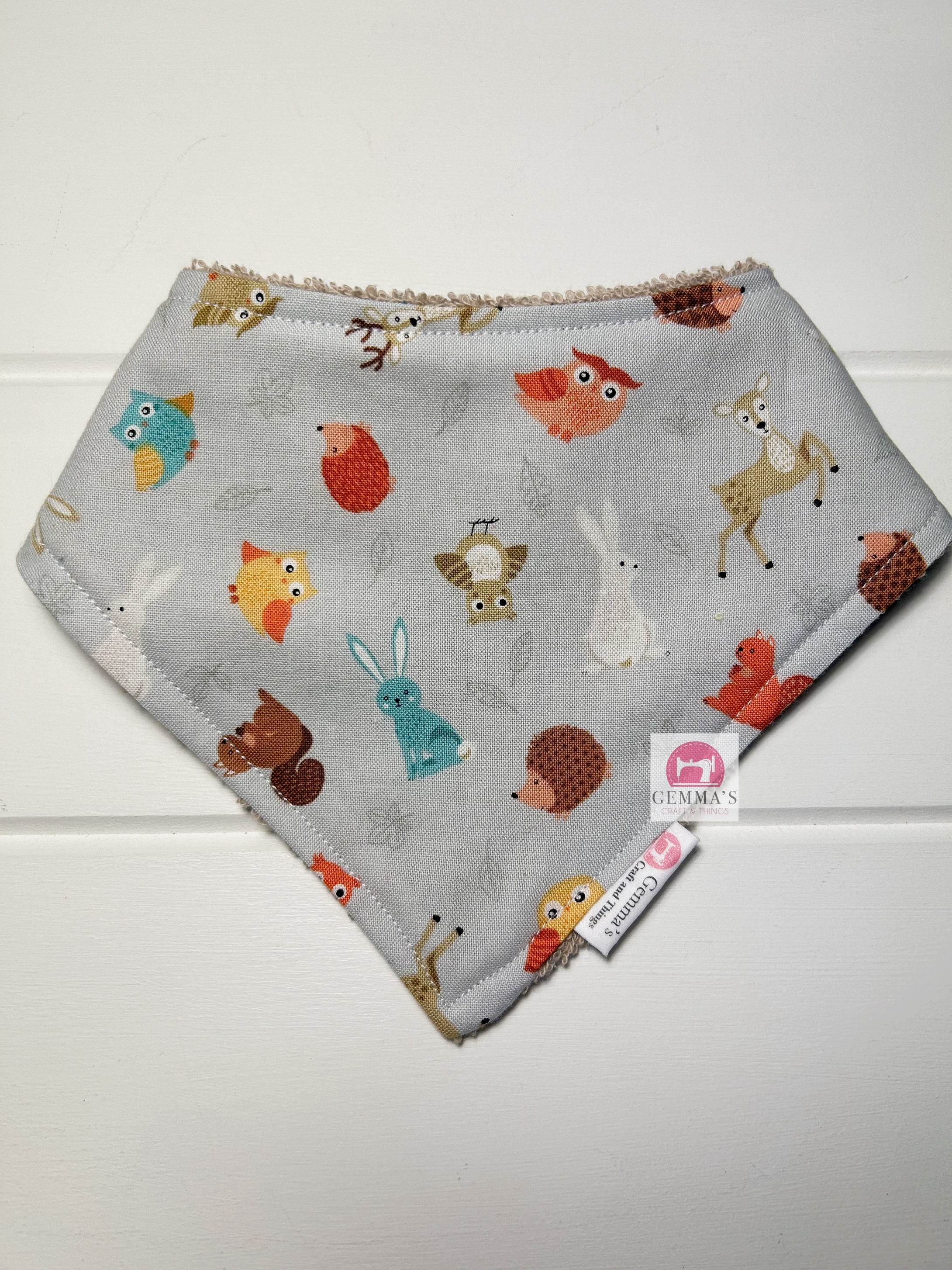 Woodland Bandanna Bib