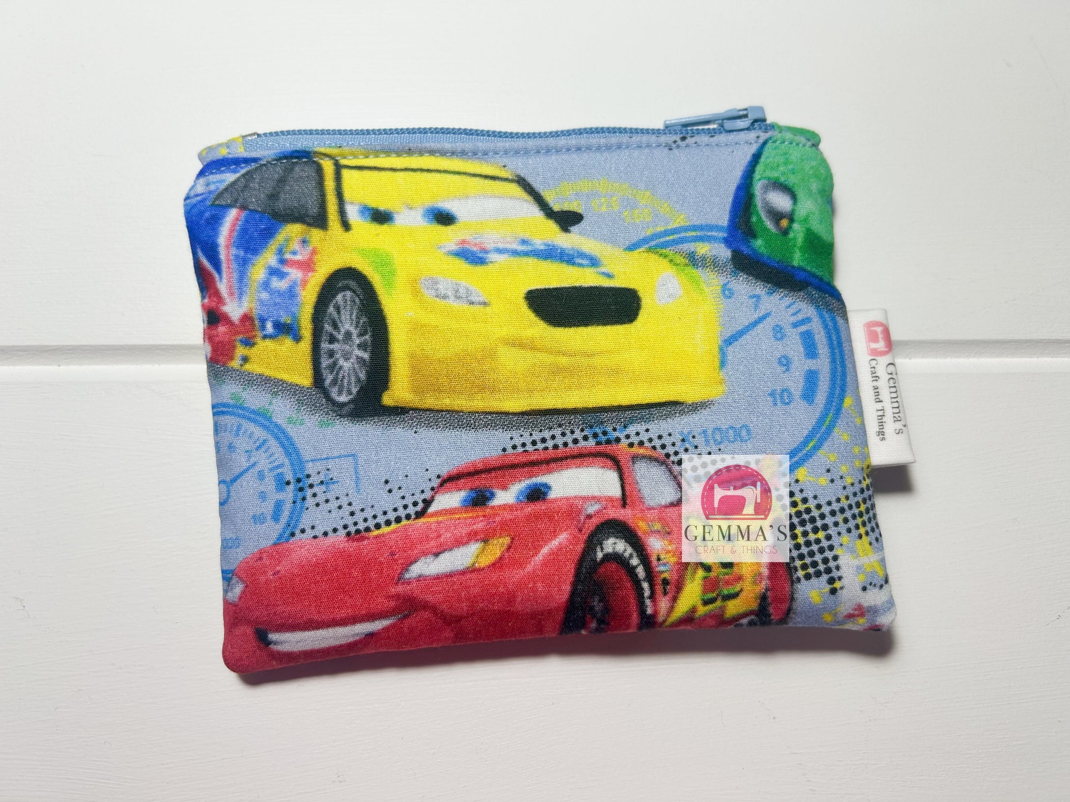 Blue Car Coin Purse