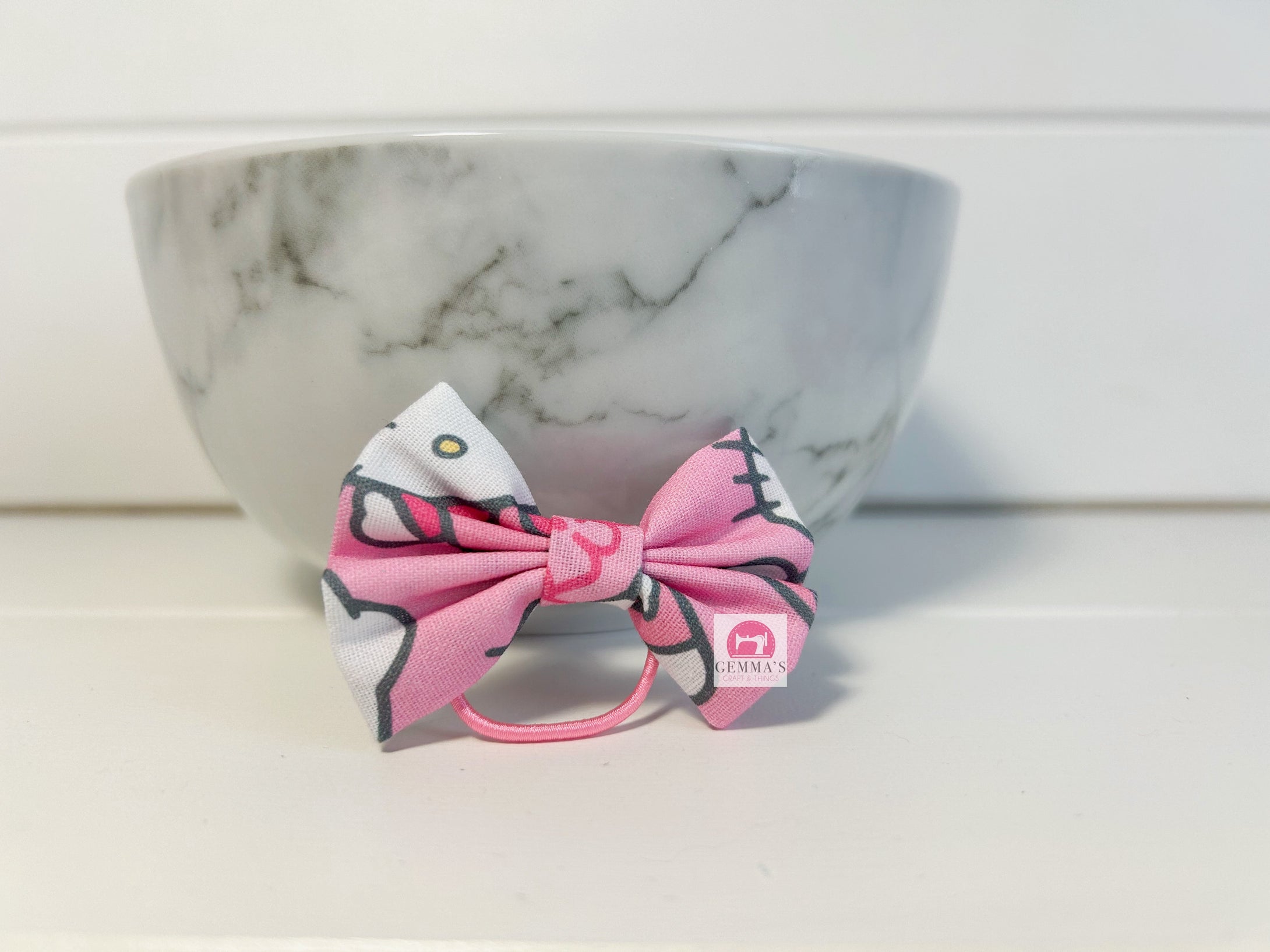 Light Pink Kitty Small Bow