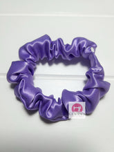 Load image into Gallery viewer, Purple Silk Scrunchie
