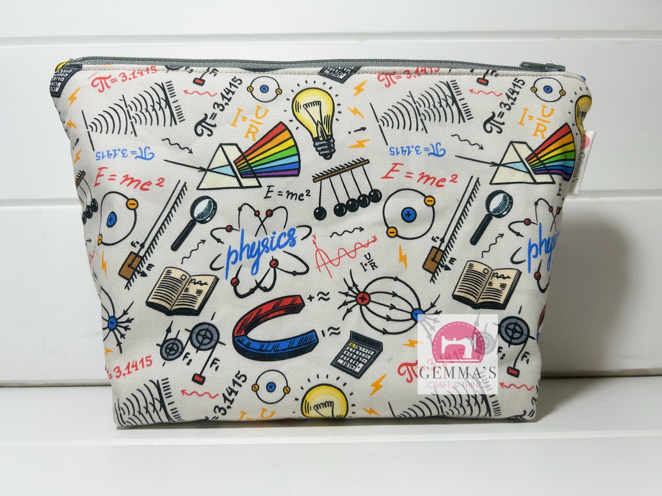 Science Teacher Zip Up Pouch