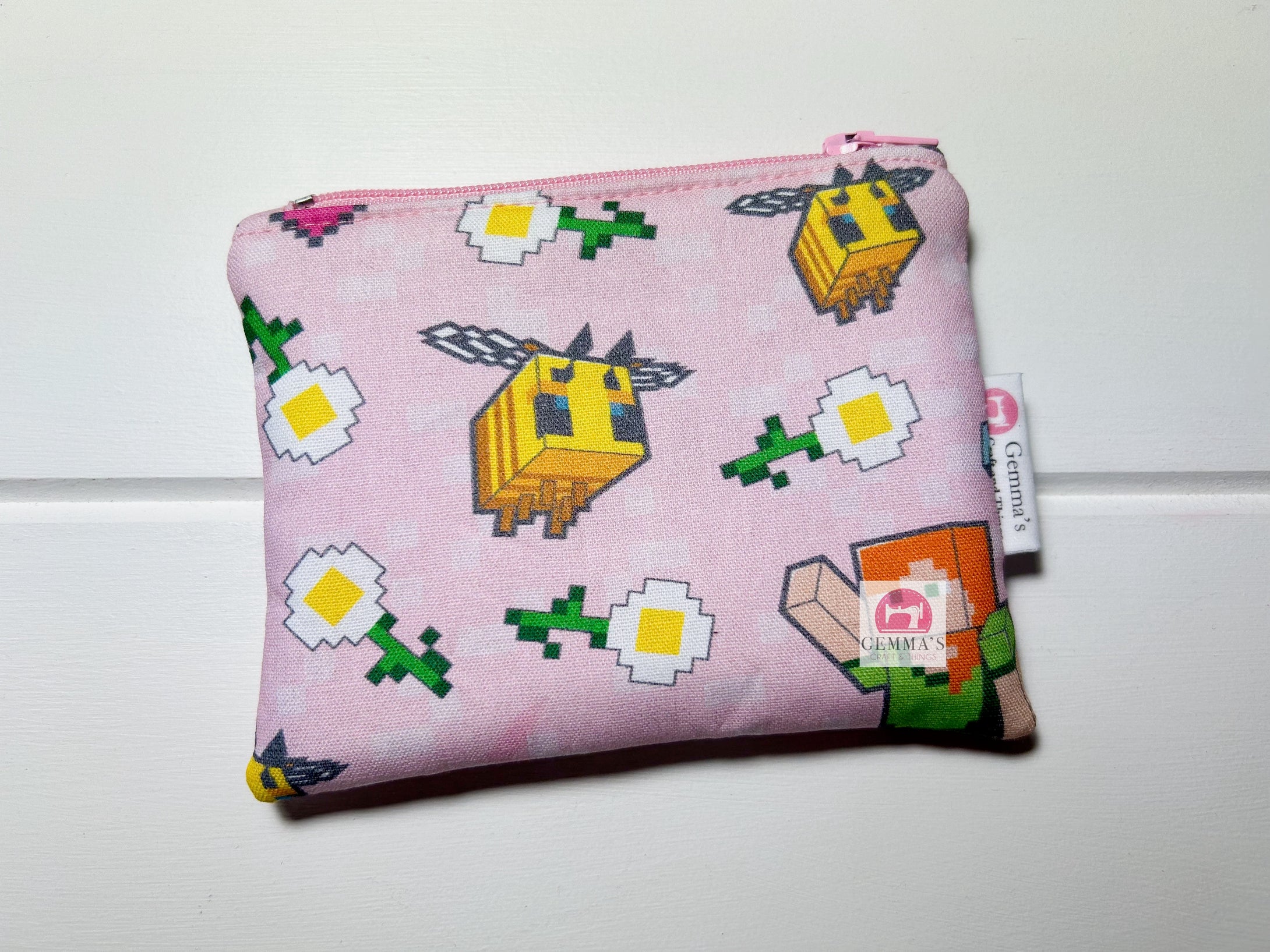 Pink Mining Coin Purse