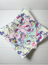 Load image into Gallery viewer, Rainbow Kitty Bowl Cozy
