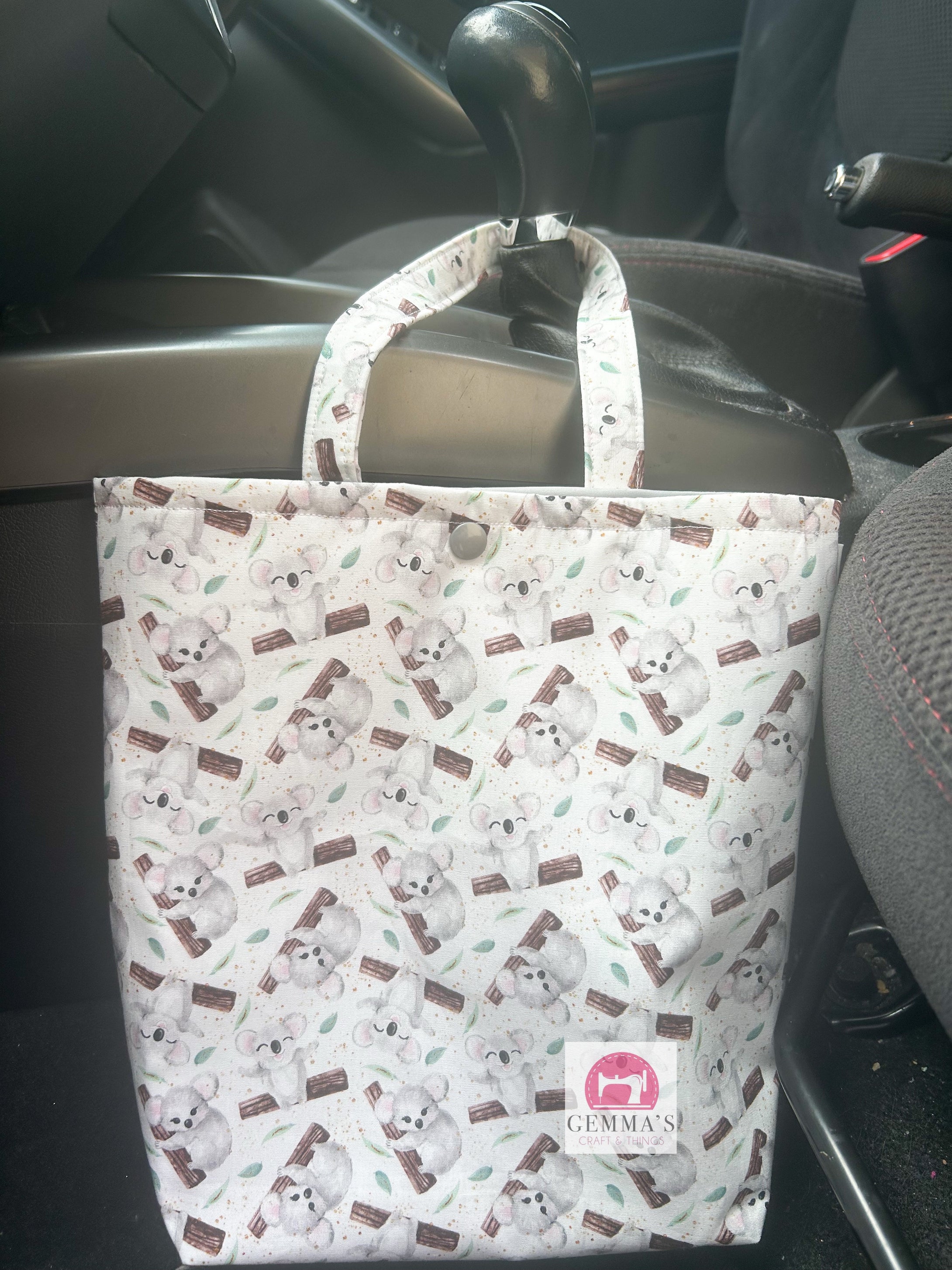 White Koala Car Bin Bag