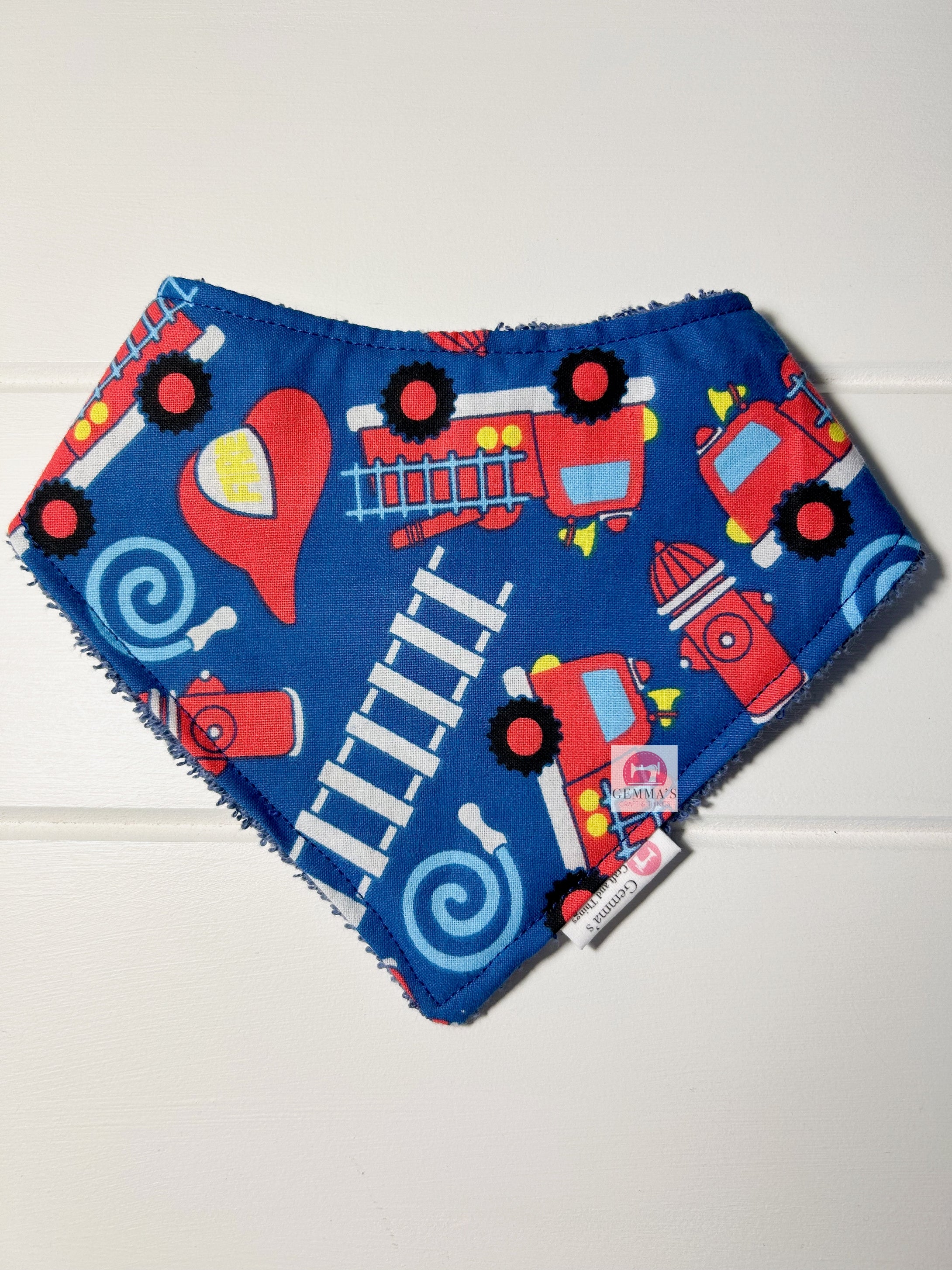 Firefighter Bandanna Bib