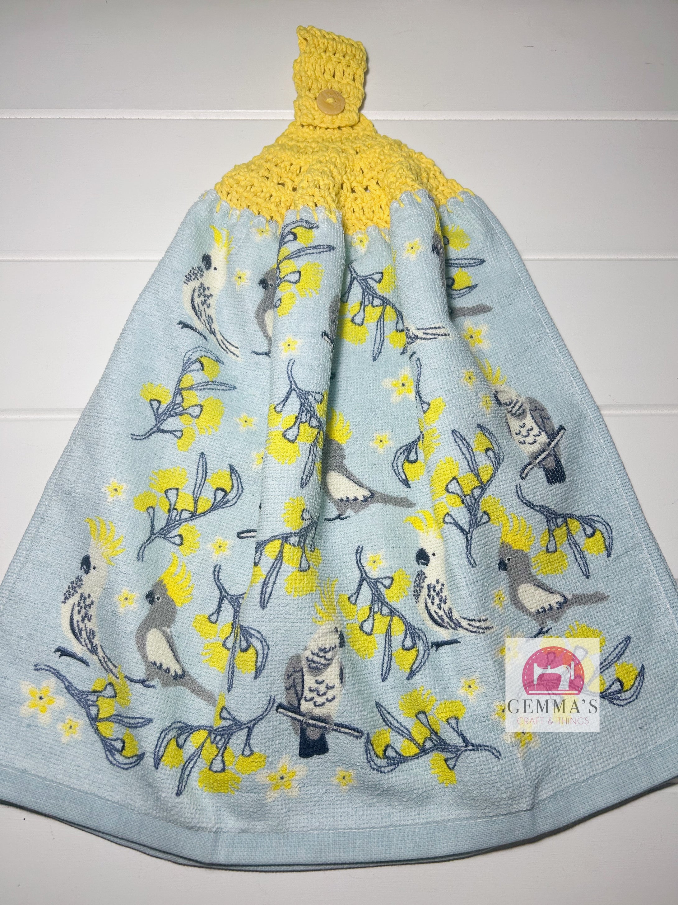 Cockatoo Tea Towel