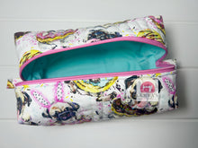 Load image into Gallery viewer, Donut Pug Quilted Pouch
