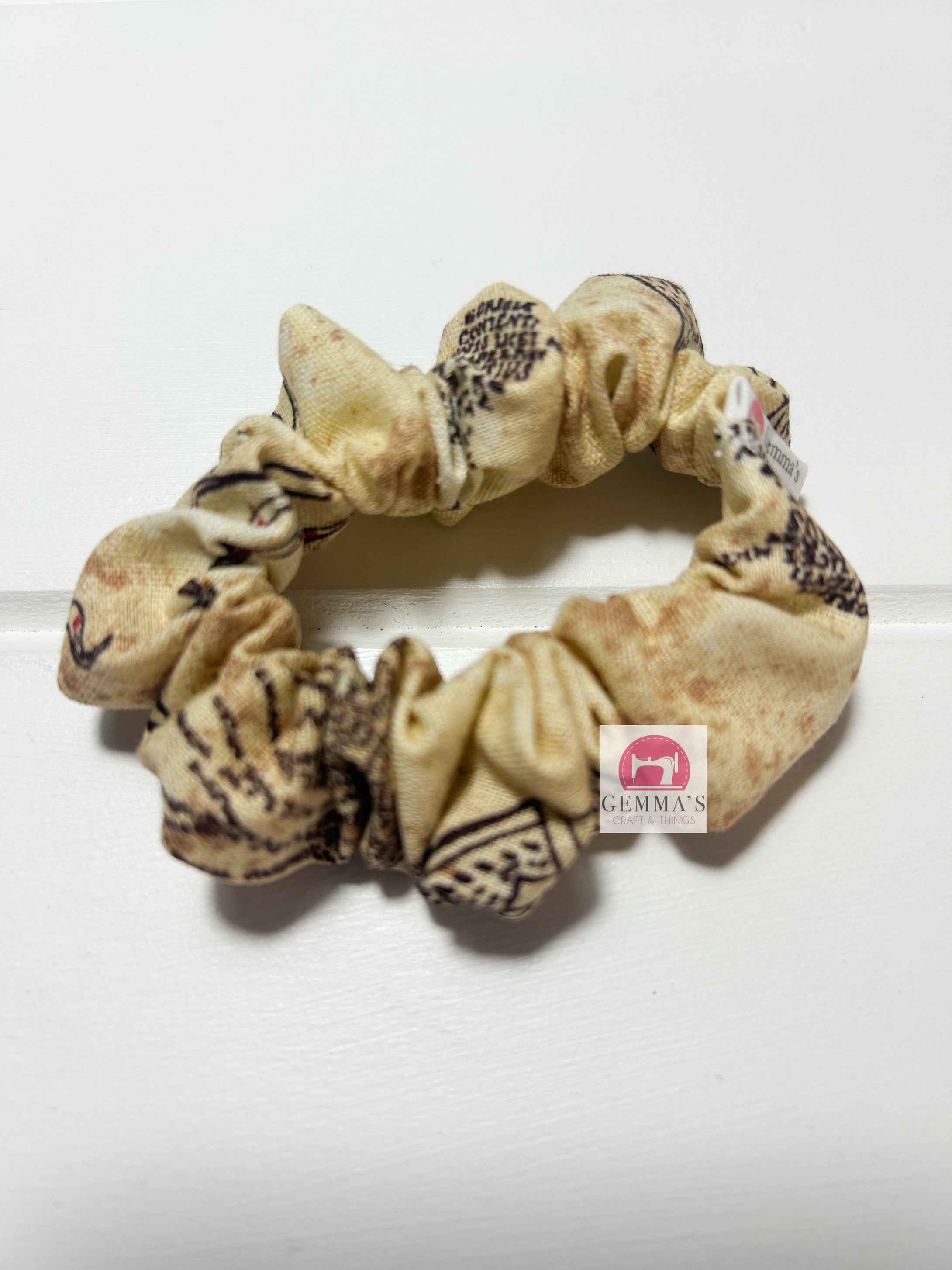 Wizard Map Mini Scrunchies