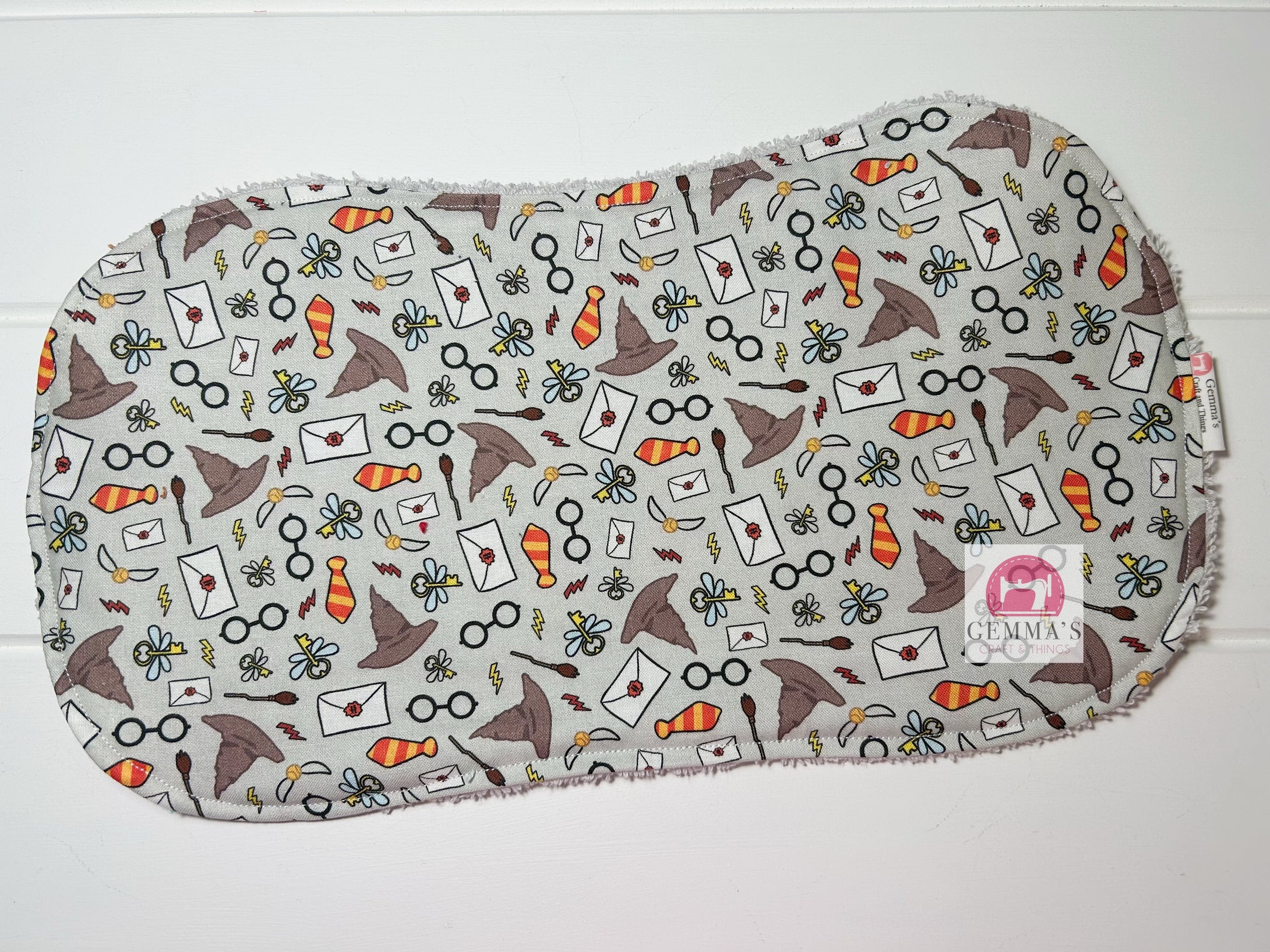 Grey Wizard Burp Cloth
