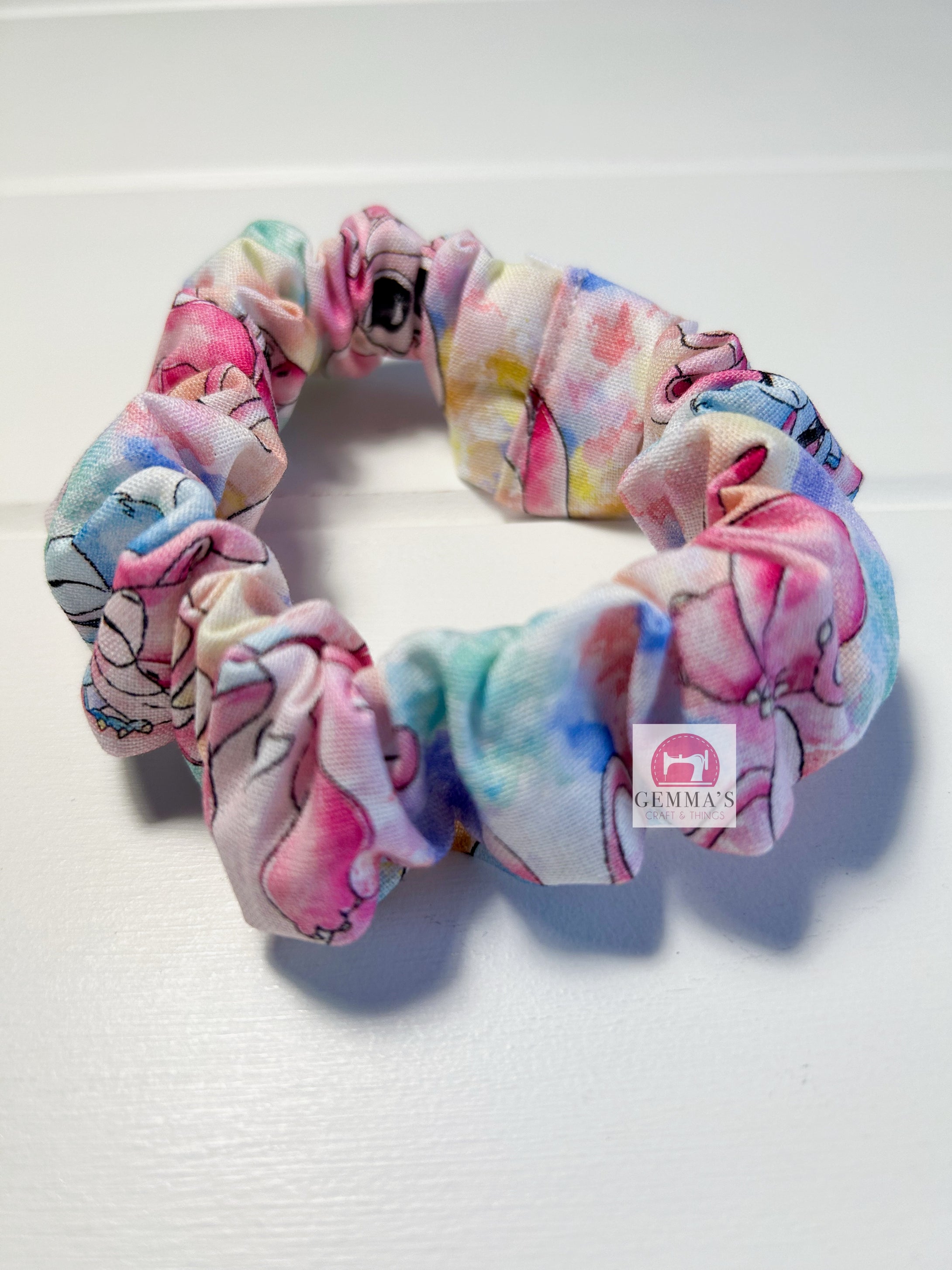 Pink Alien Scrunchie