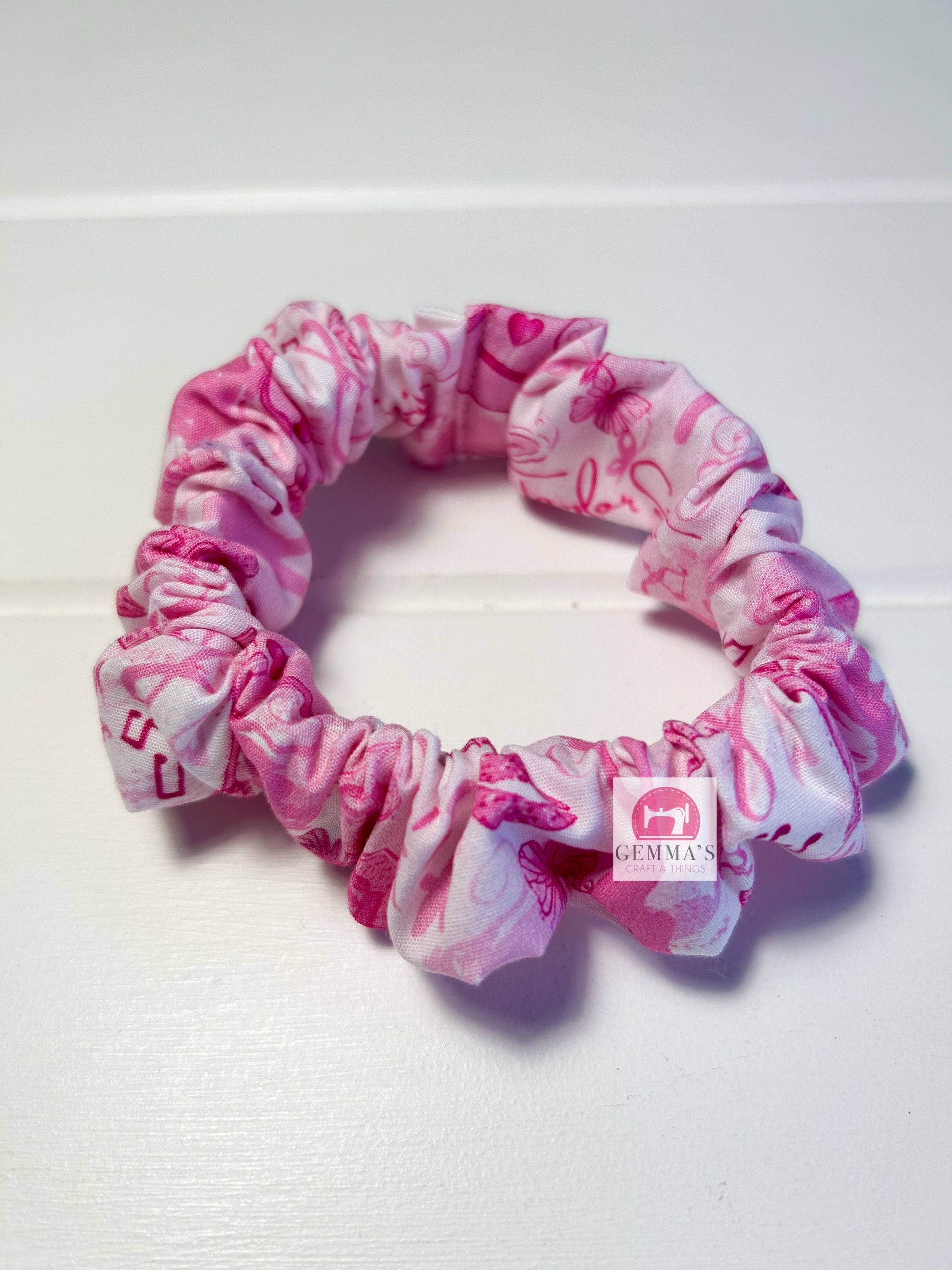 Pink Swiftie Scrunchie