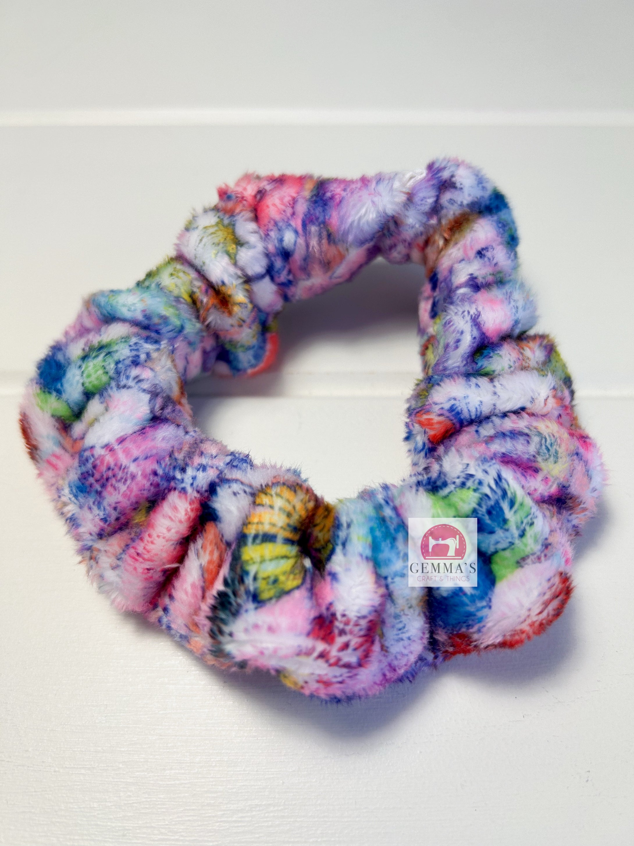 Purple Swiftie Minky Scrunchie