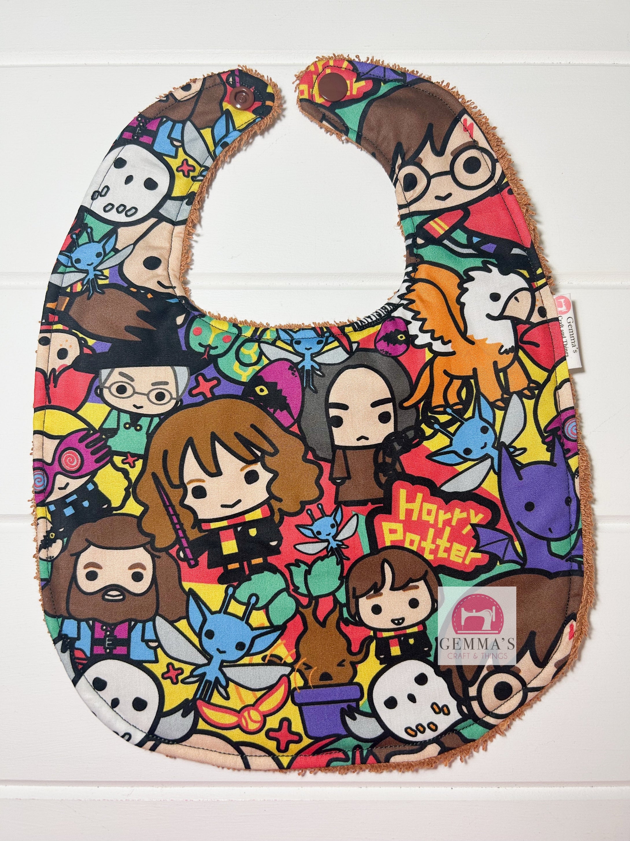 Rainbow Wizard Feeding Bib