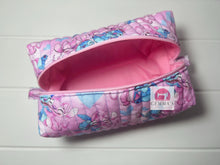 Load image into Gallery viewer, Pink Alien Family Quilted Pouch
