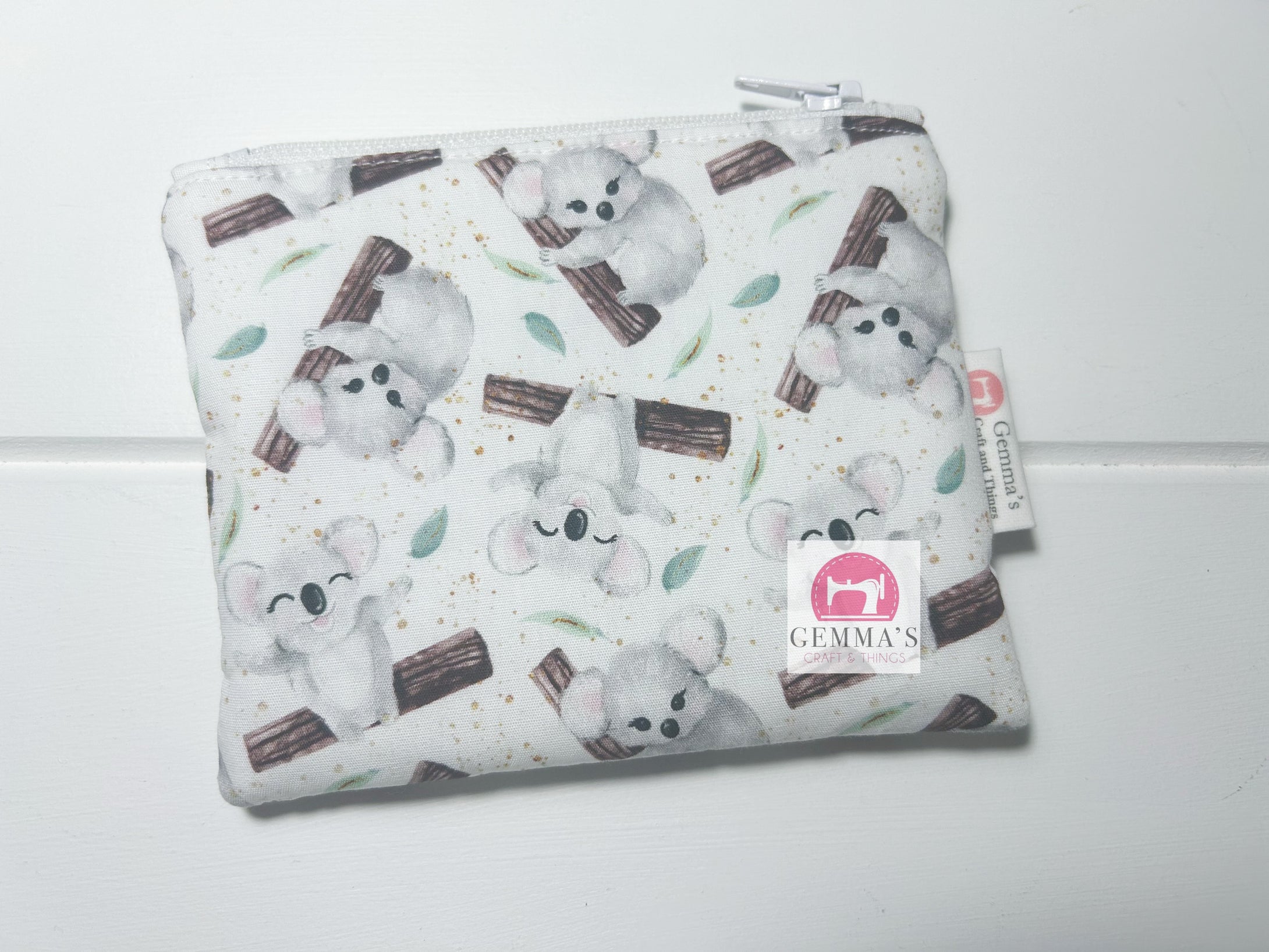 White Koala Coin Purse