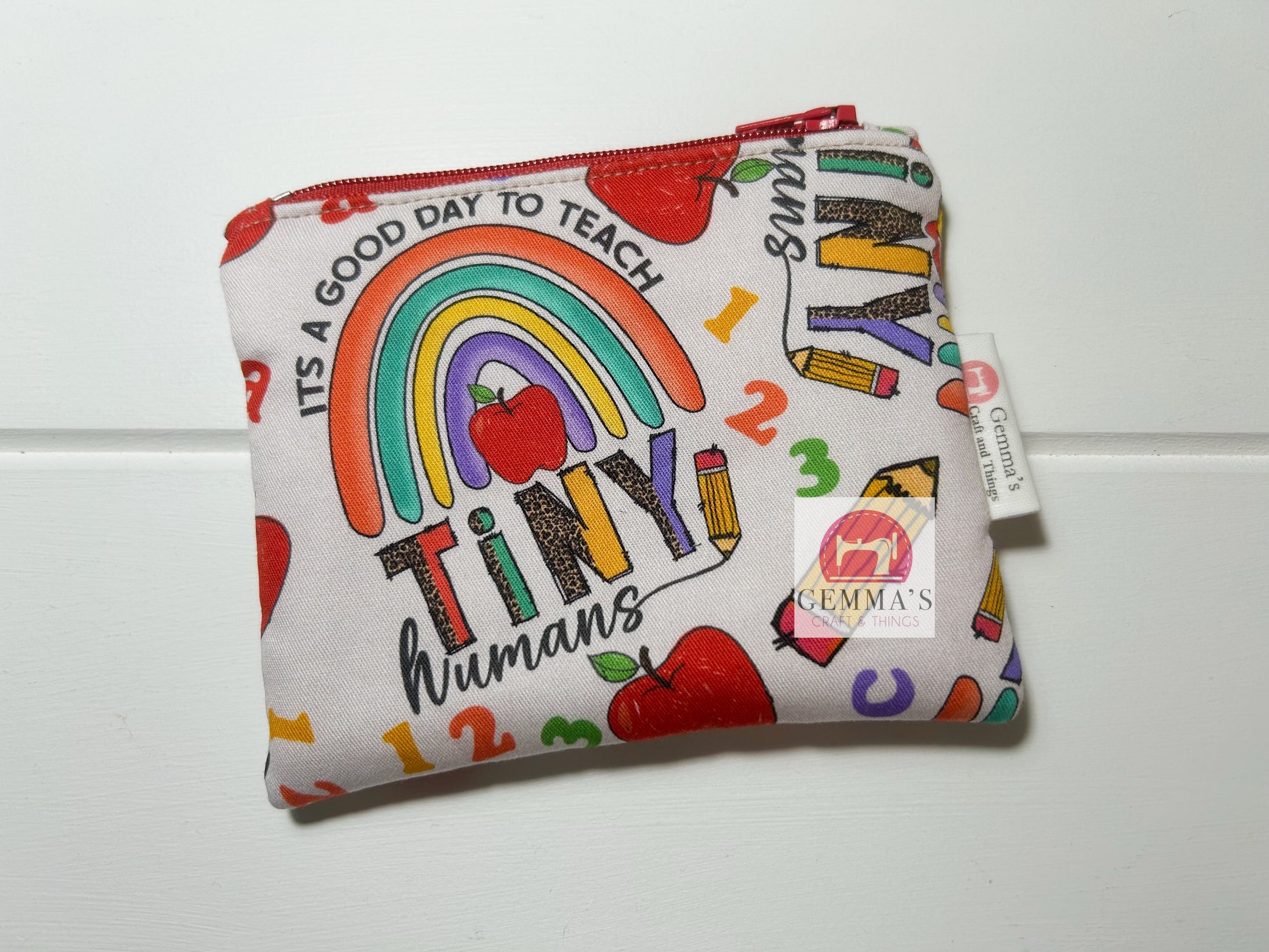 Rainbow Teacher Coin Purse