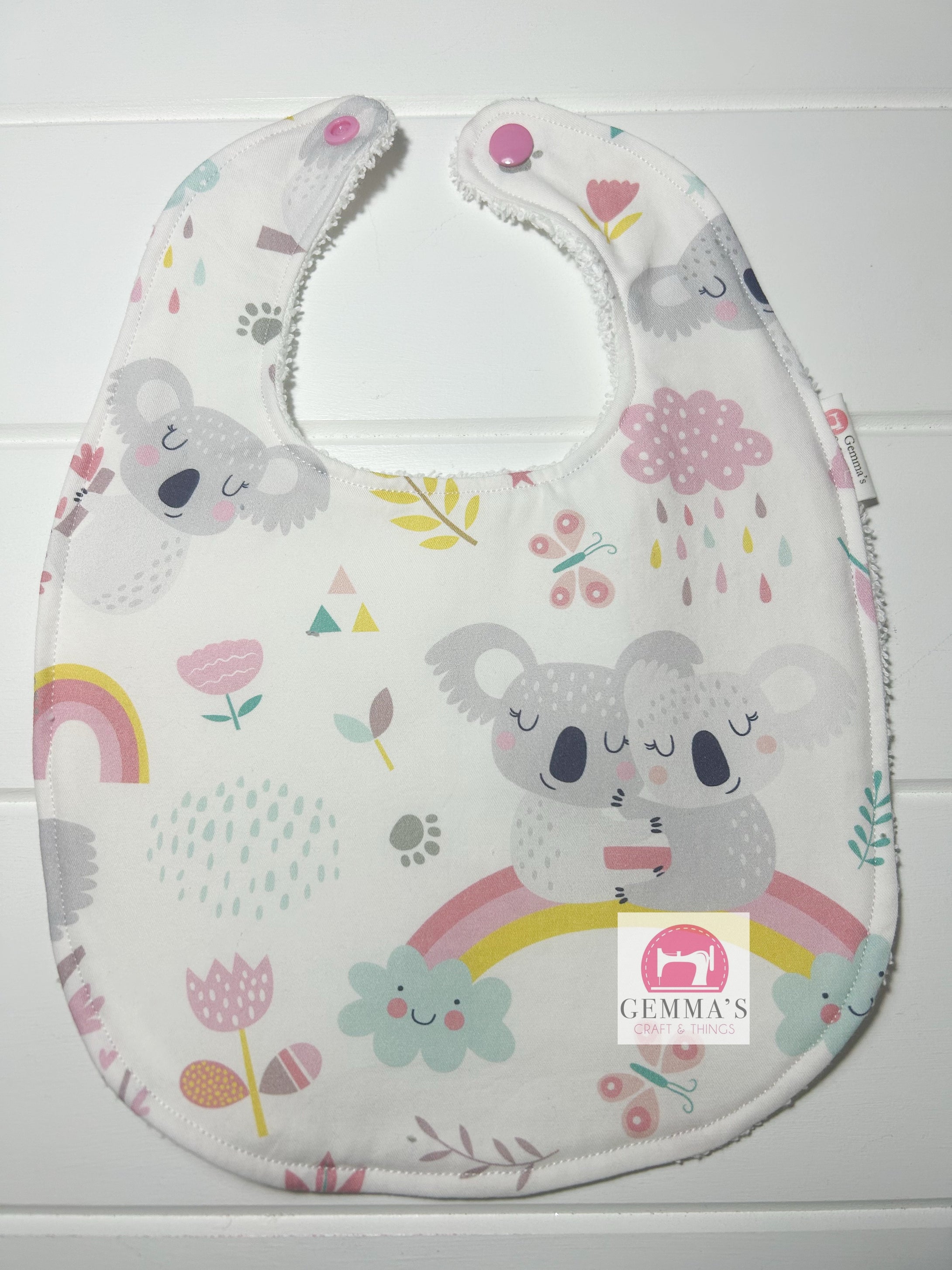 Sleeping Koala Feeding Bib