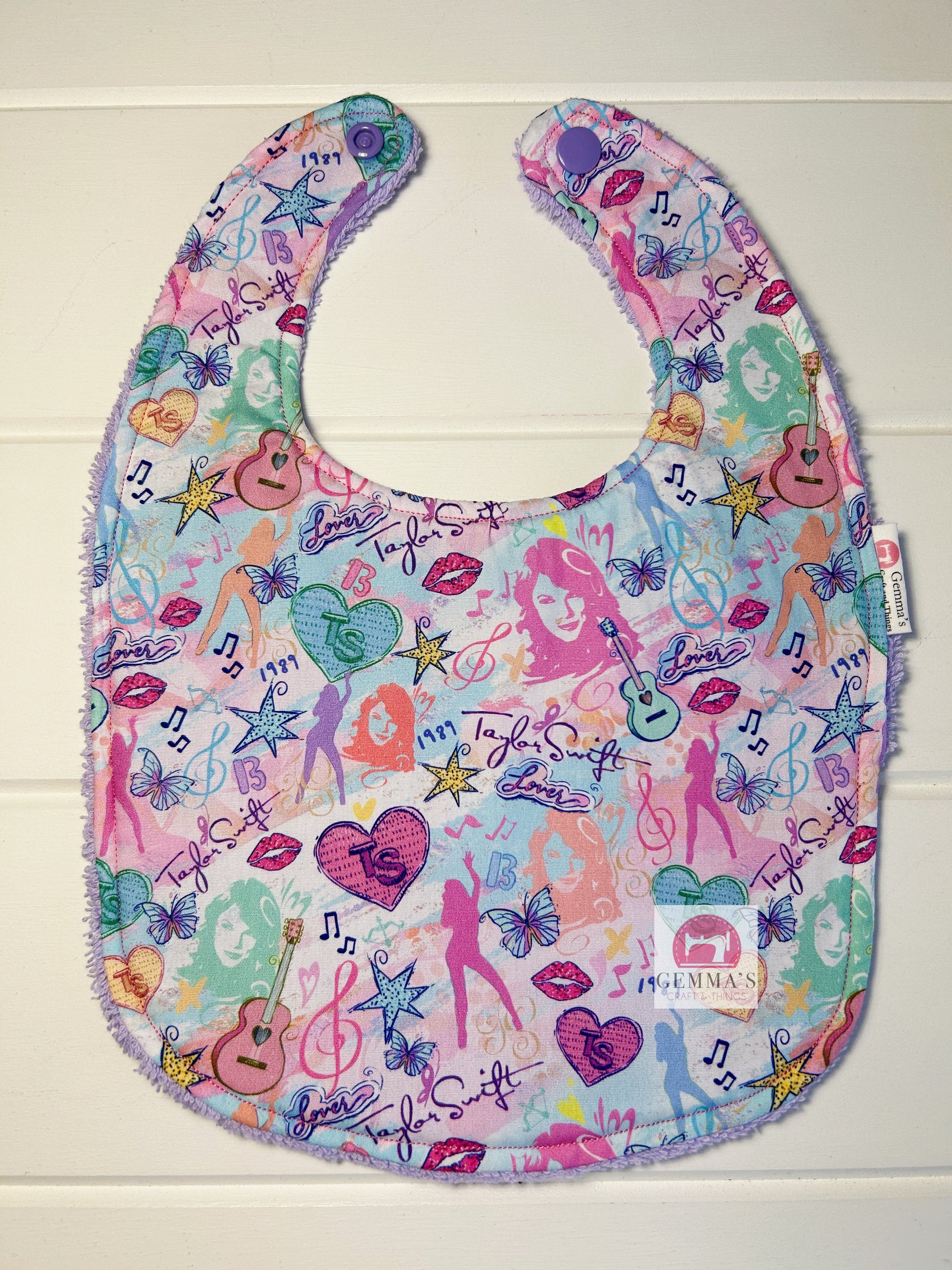 Butterfly Swiftie Feeding Bib