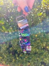 Load image into Gallery viewer, Rainbow Mushroom Scrunchie Wristlet
