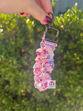 Load image into Gallery viewer, Pink Mouse Scrunchie Wristlet

