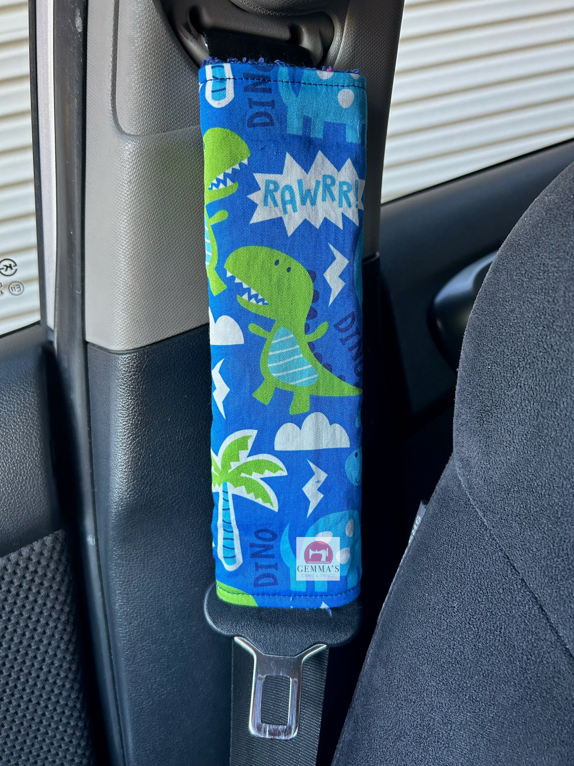 Dino Island Seatbelt Cover