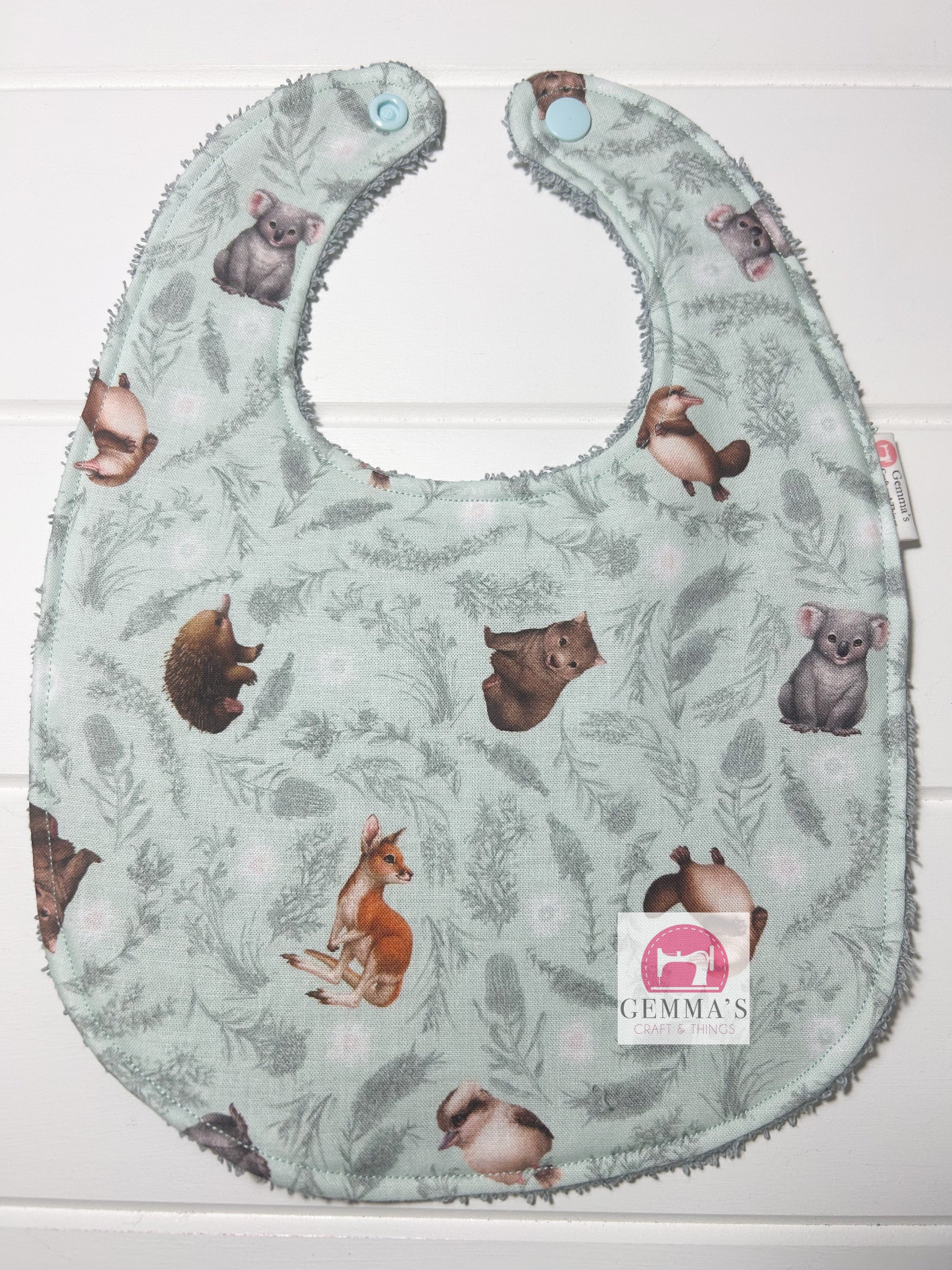Aqua Aussie Animal Feeding Bib