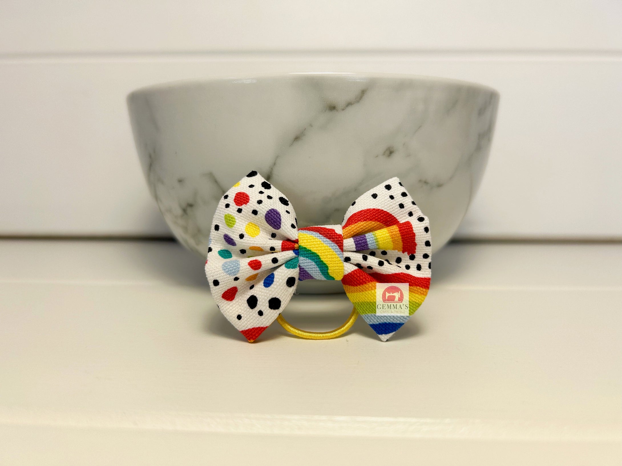 Rainbow Small Bow