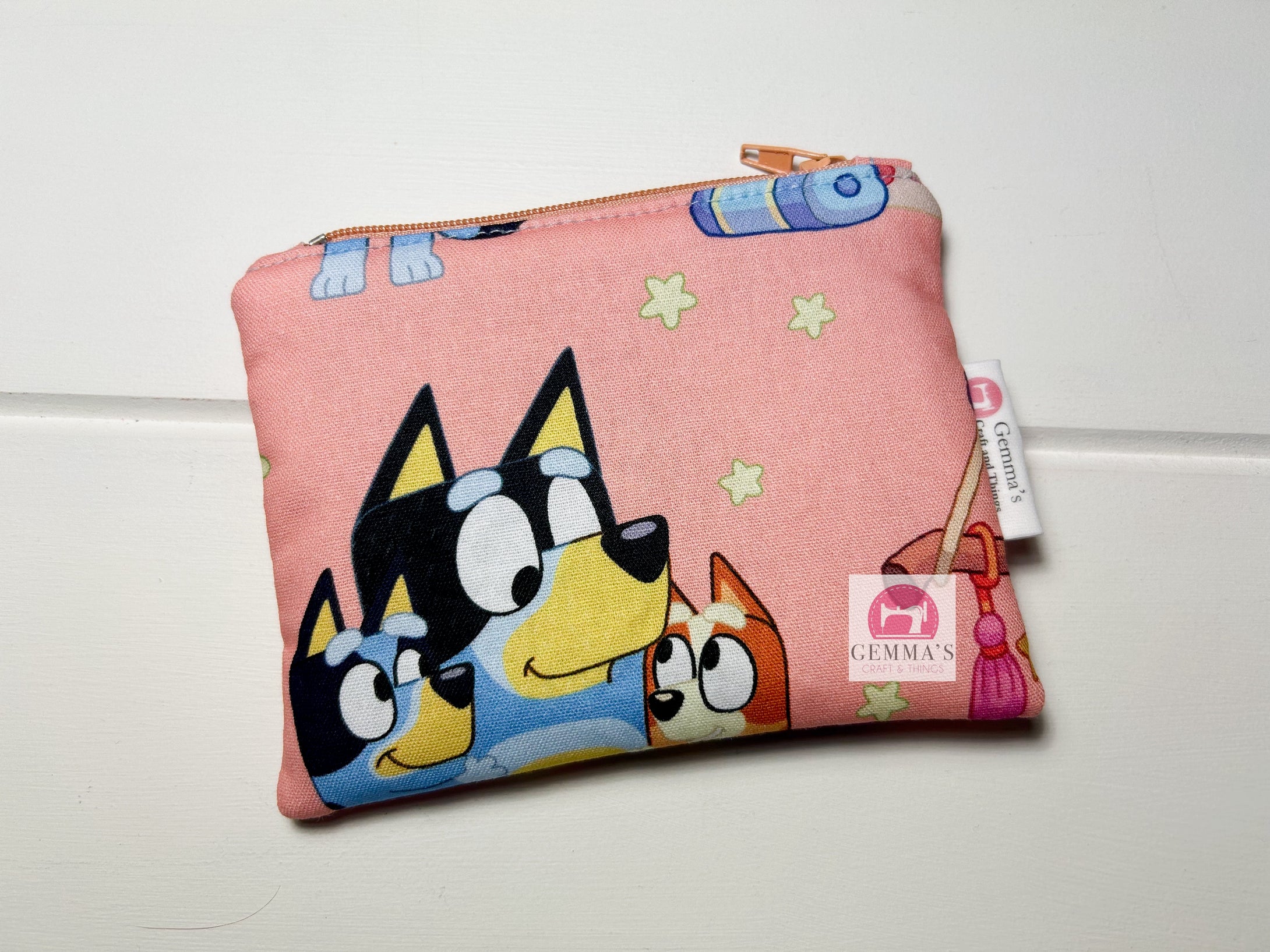 Orange Dog Coin Purse