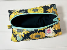 Load image into Gallery viewer, Sunflower Quilted Pouch
