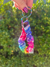 Load image into Gallery viewer, Rainbow Star Scrunchie Wristlet
