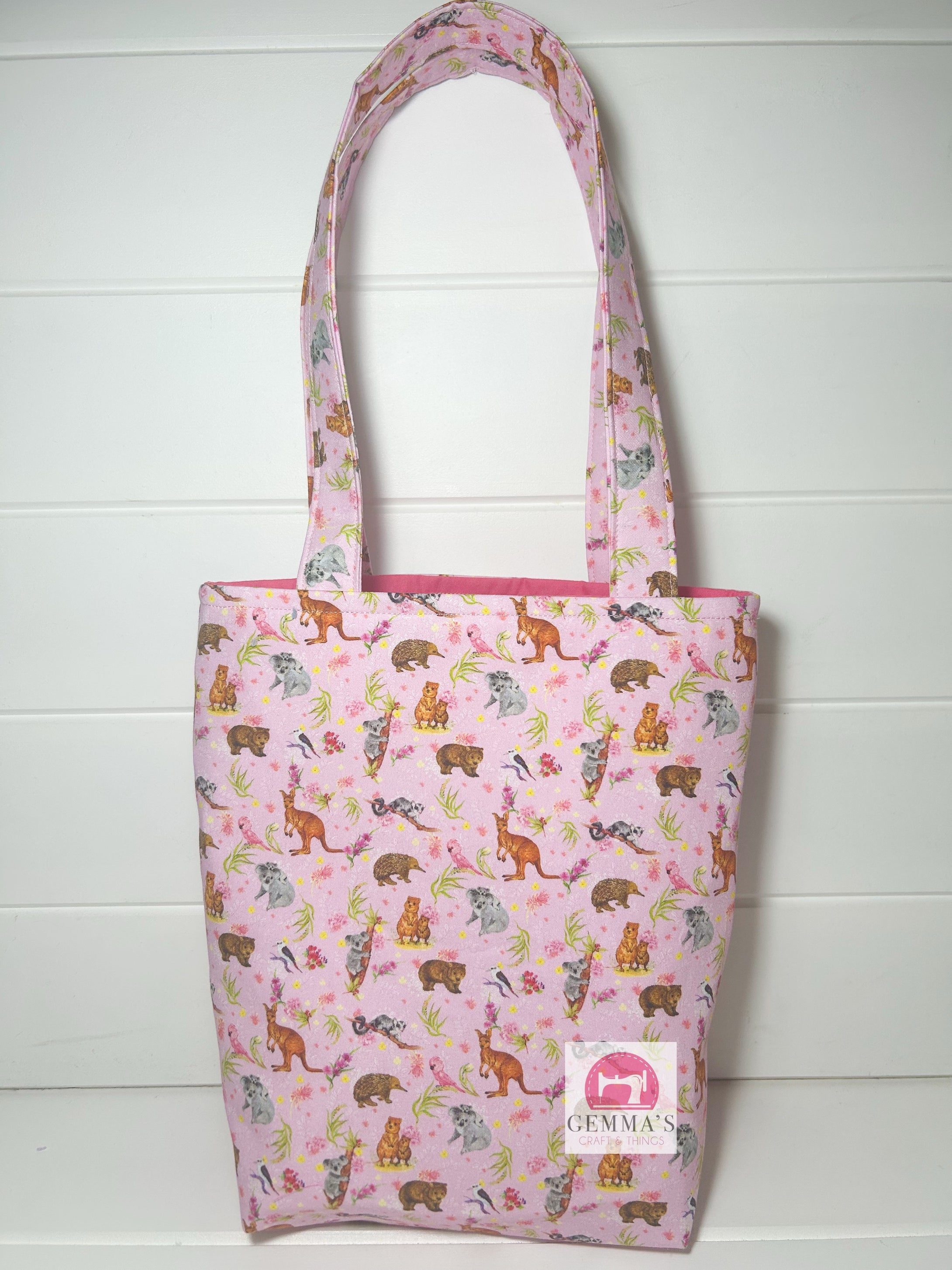 Pink Aussie Animal Small Bag