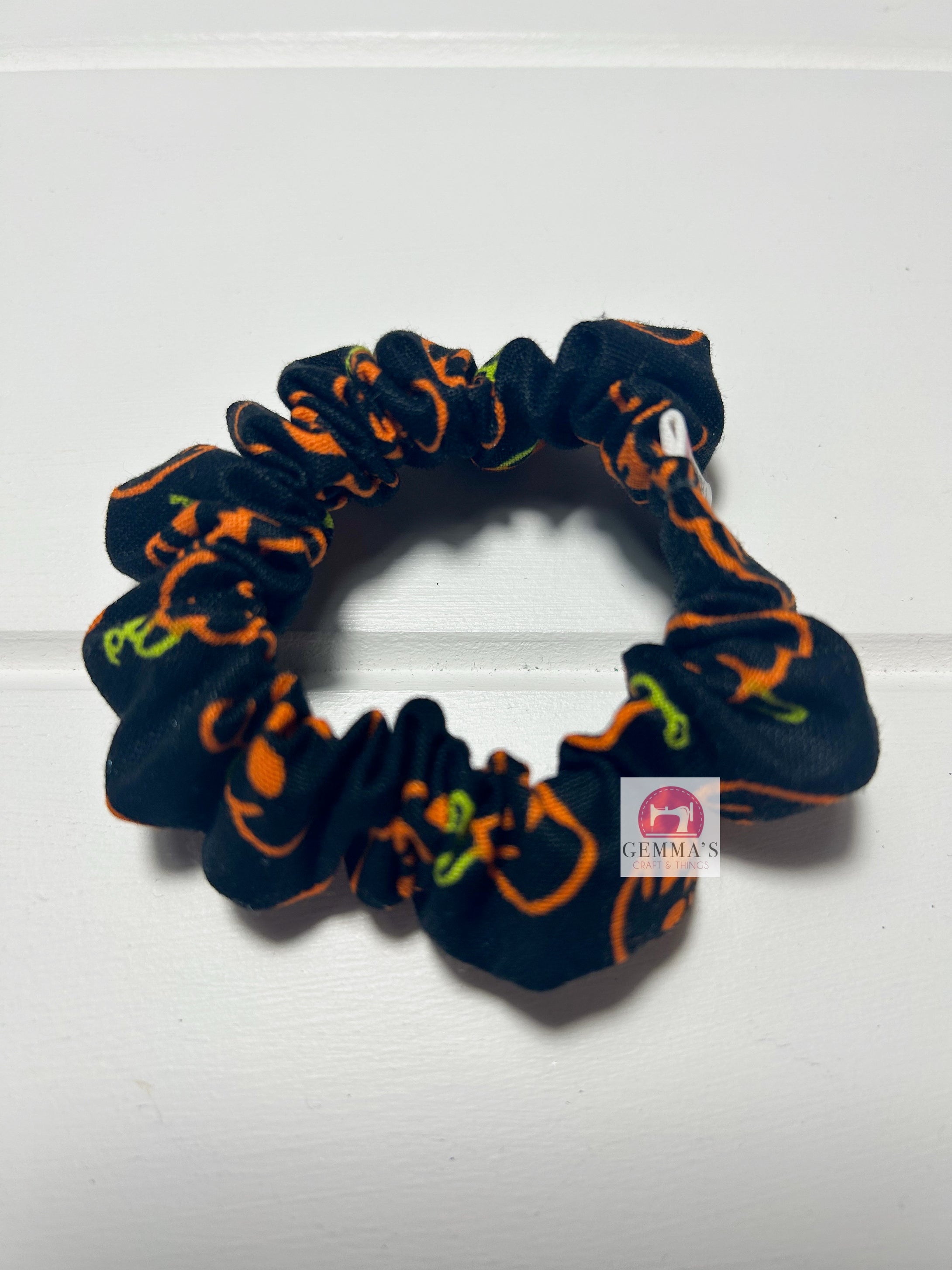 Pumpkin Mini Scrunchies