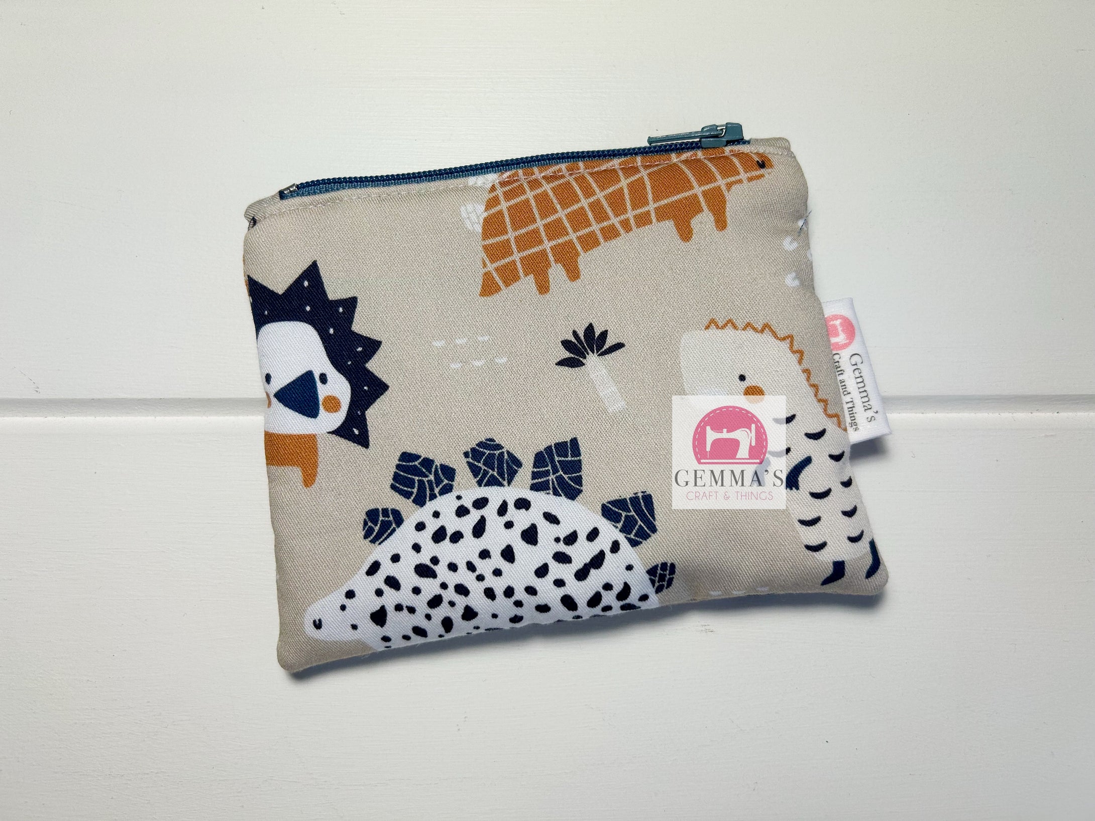 Brown Dinosaur Coin Purses