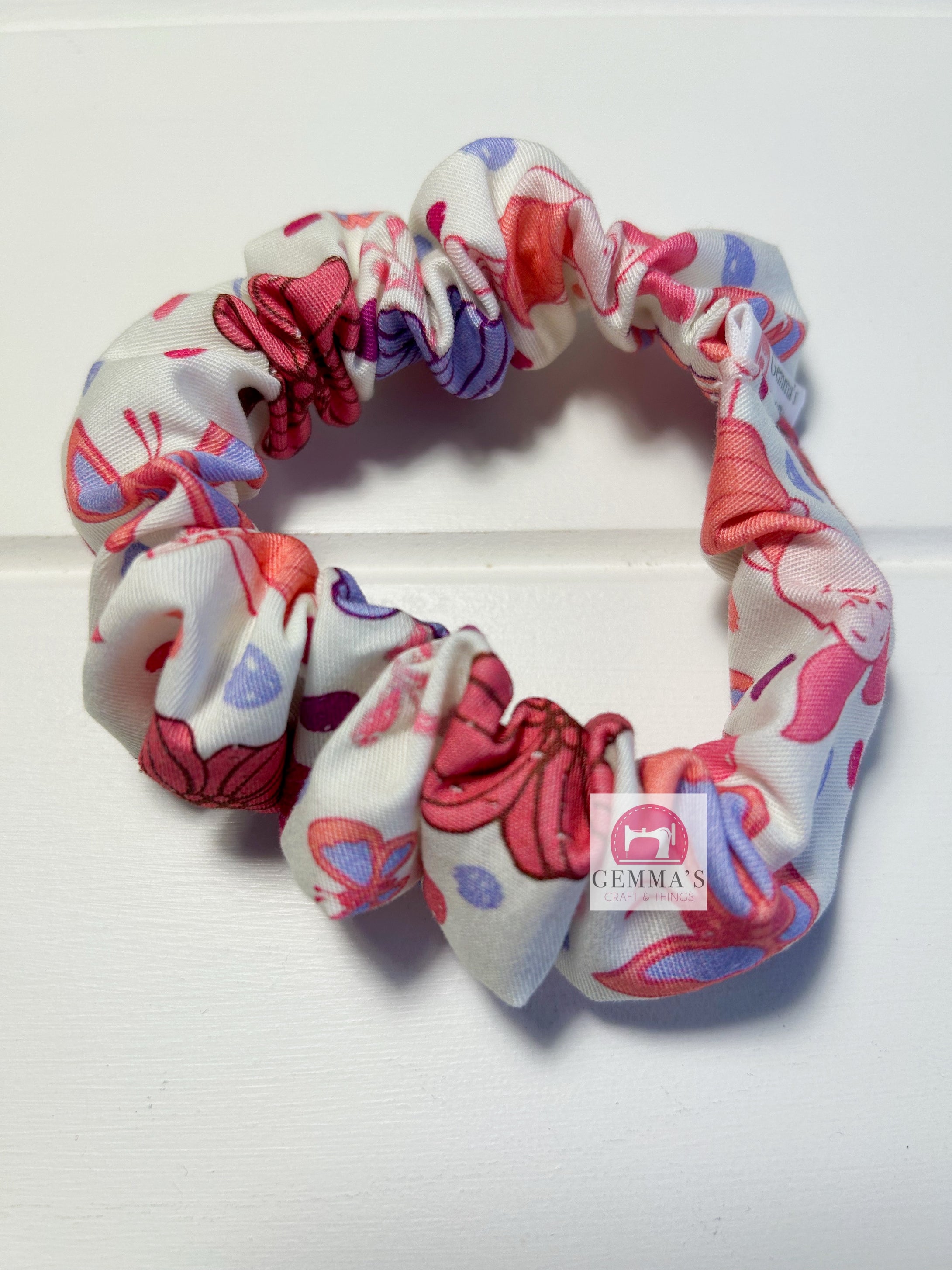 Pink Pig Scrunchie