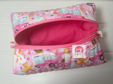 Load image into Gallery viewer, Ice Cream Truck Quilted Pouch
